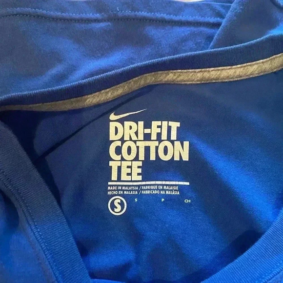 NIKE VINTAGE BLEACHED DYE GRAPHIC COTTON TEE S - Picture 3 of 4